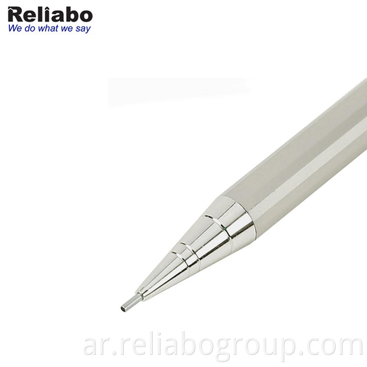 قلم رصاص آلي معدني من ريليبو غير شحذ قلم رصاص ميكانيكي أدوات كتابة للرسم